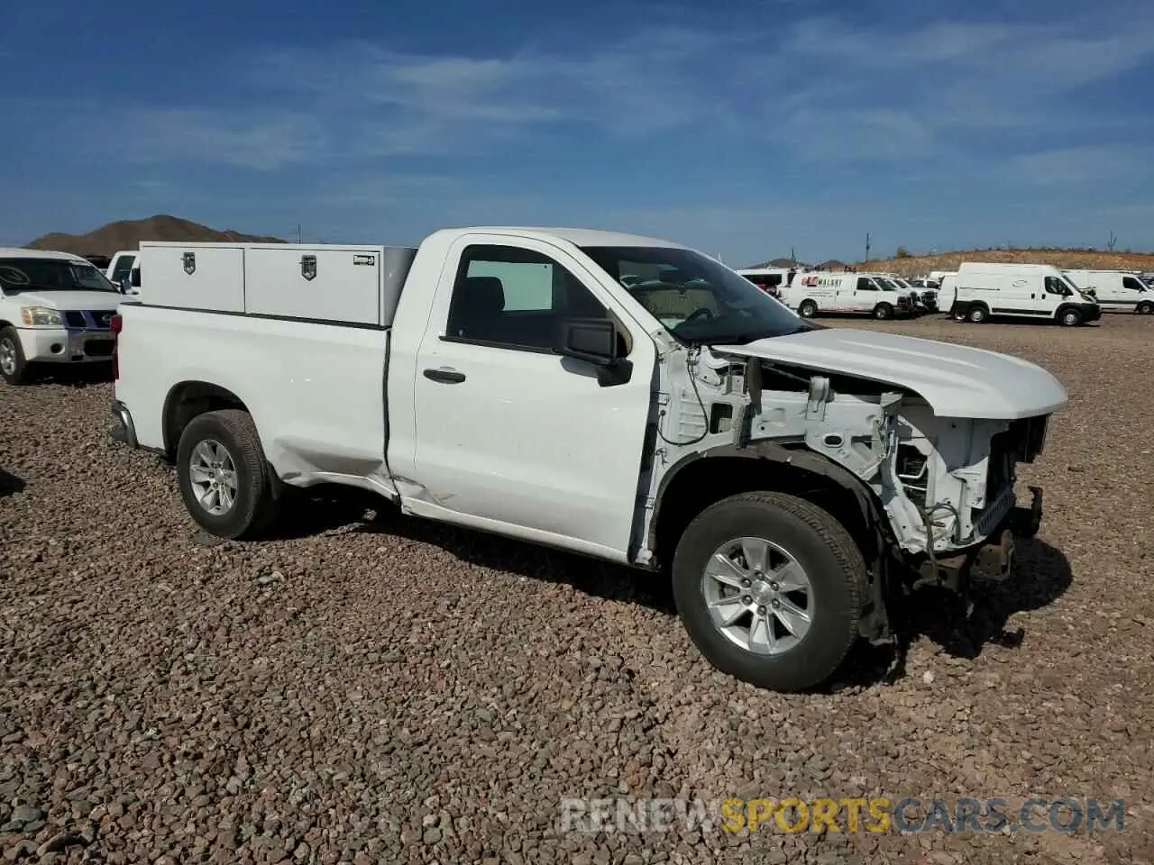 4 Photograph of a damaged car 3GCNAAED8NG545872 CHEVROLET ALL Models 2022