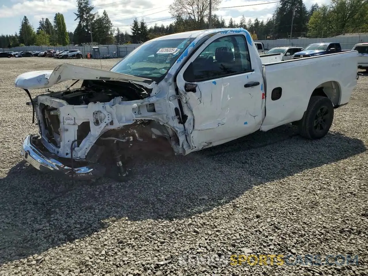 1 Photograph of a damaged car 3GCNAAED8NG665090 CHEVROLET ALL Models 2022