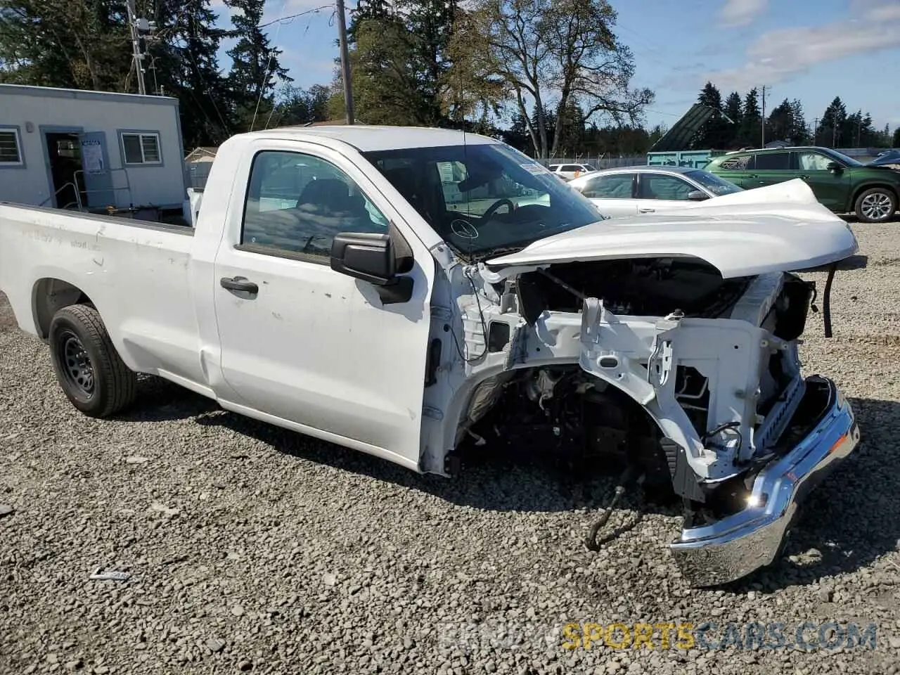 4 Photograph of a damaged car 3GCNAAED8NG665090 CHEVROLET ALL Models 2022
