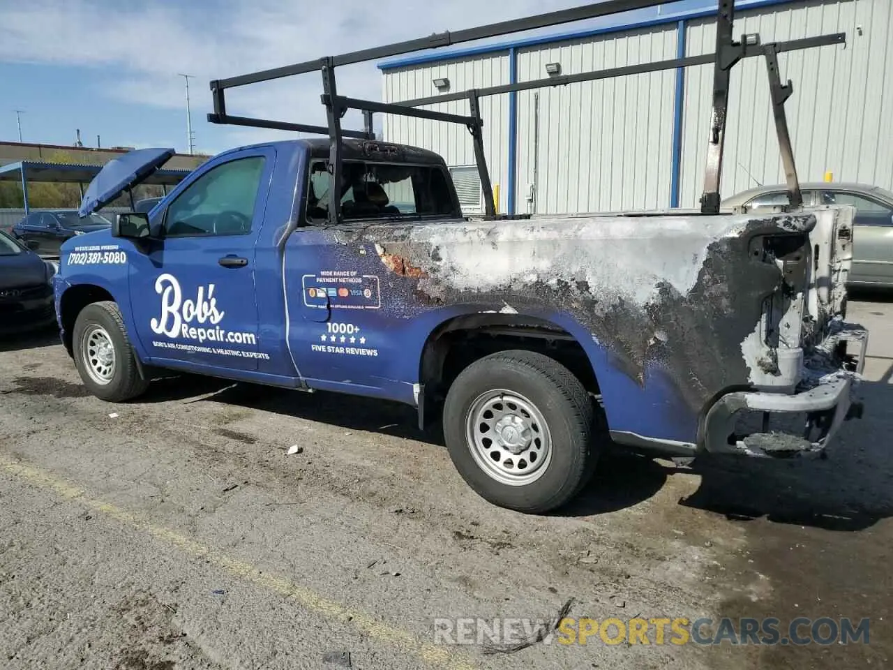 2 Photograph of a damaged car 3GCNWAEK8NG219148 CHEVROLET ALL Models 2022
