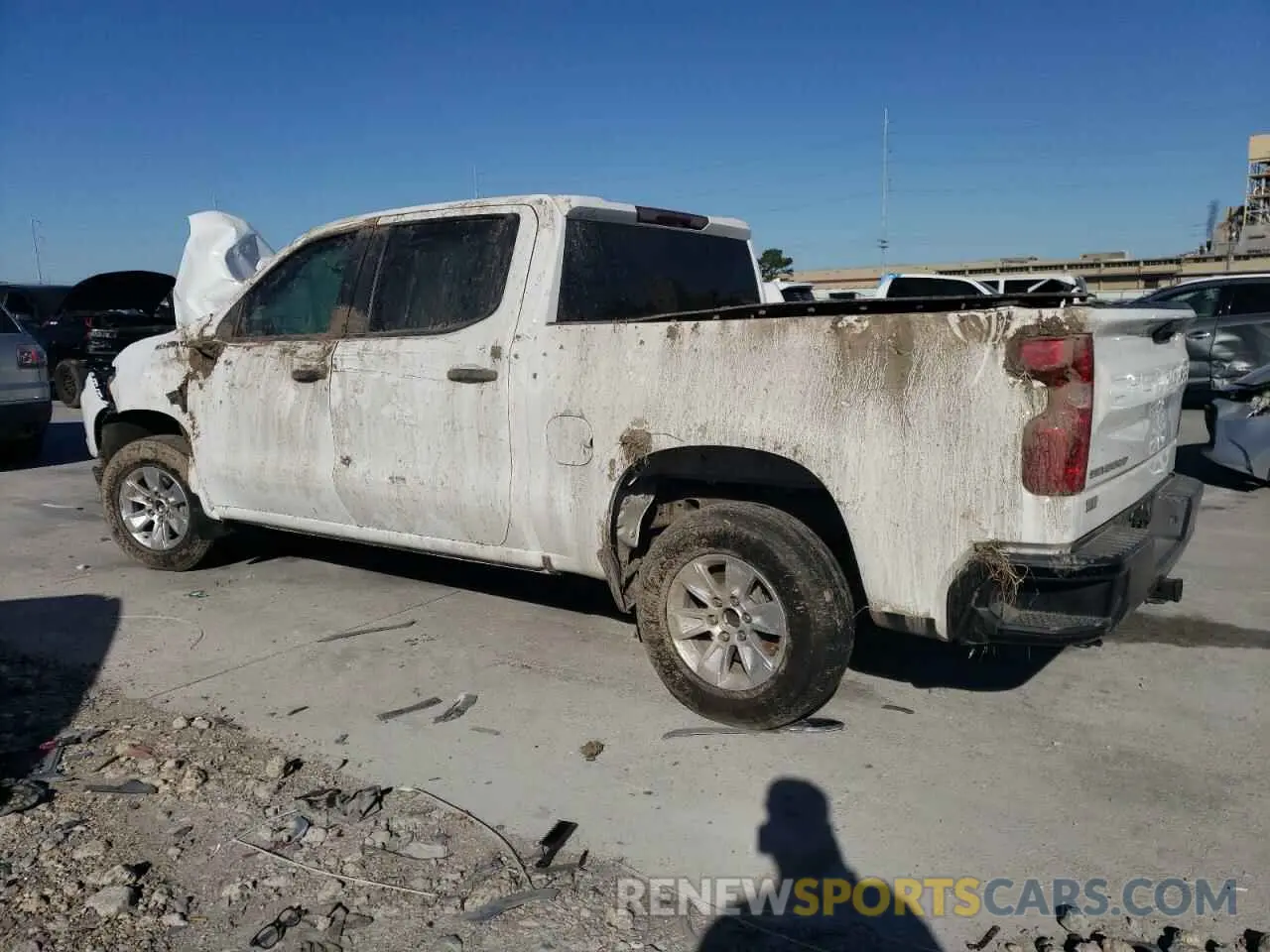 2 Photograph of a damaged car 3GCPAAEK9NG624362 CHEVROLET ALL Models 2022