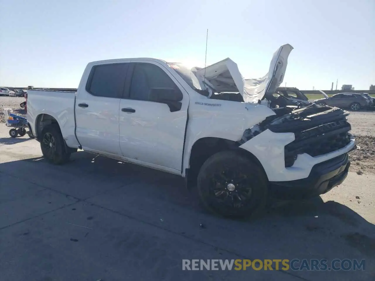 4 Photograph of a damaged car 3GCPAAEK9NG624362 CHEVROLET ALL Models 2022