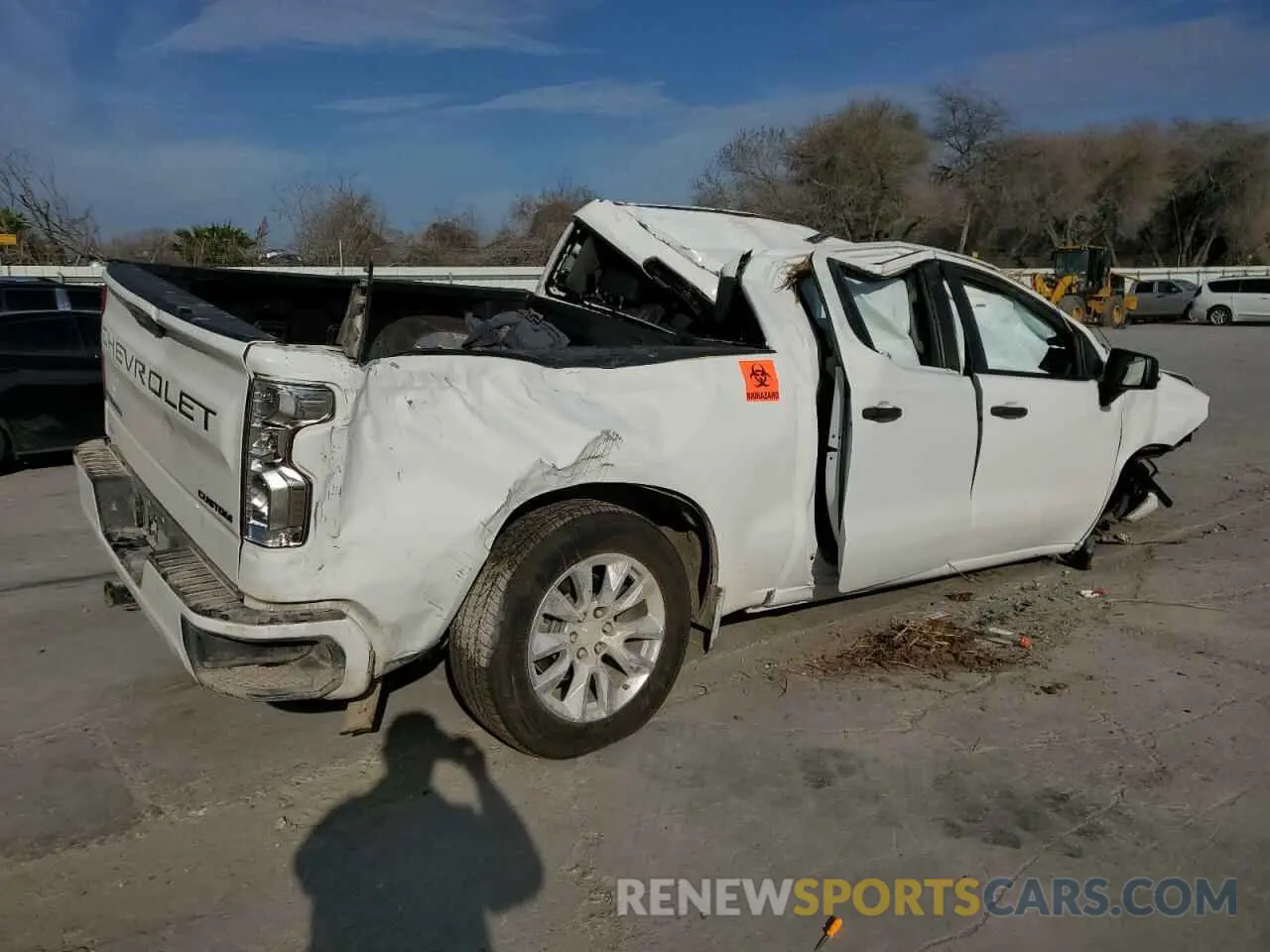 3 Photograph of a damaged car 3GCPABEK2NG596071 CHEVROLET ALL Models 2022