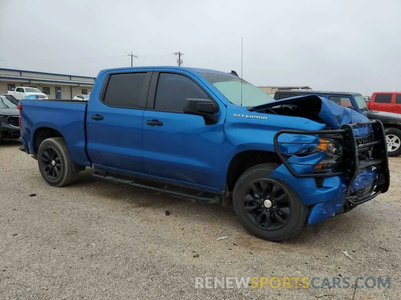 4 Photograph of a damaged car 3GCPABEK4NG536745 CHEVROLET ALL Models 2022