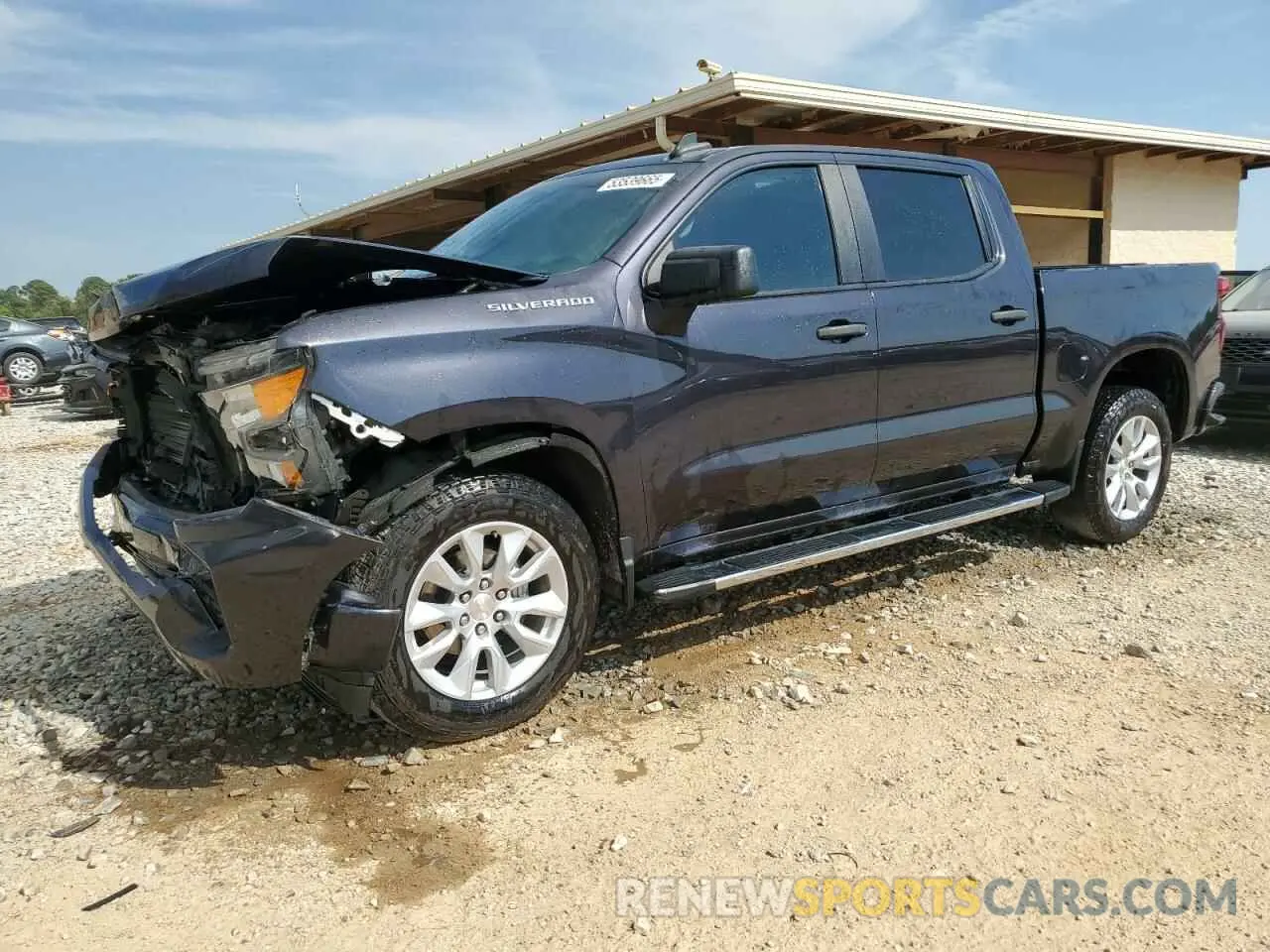 1 Photograph of a damaged car 3GCPABEK5NG537953 CHEVROLET ALL Models 2022