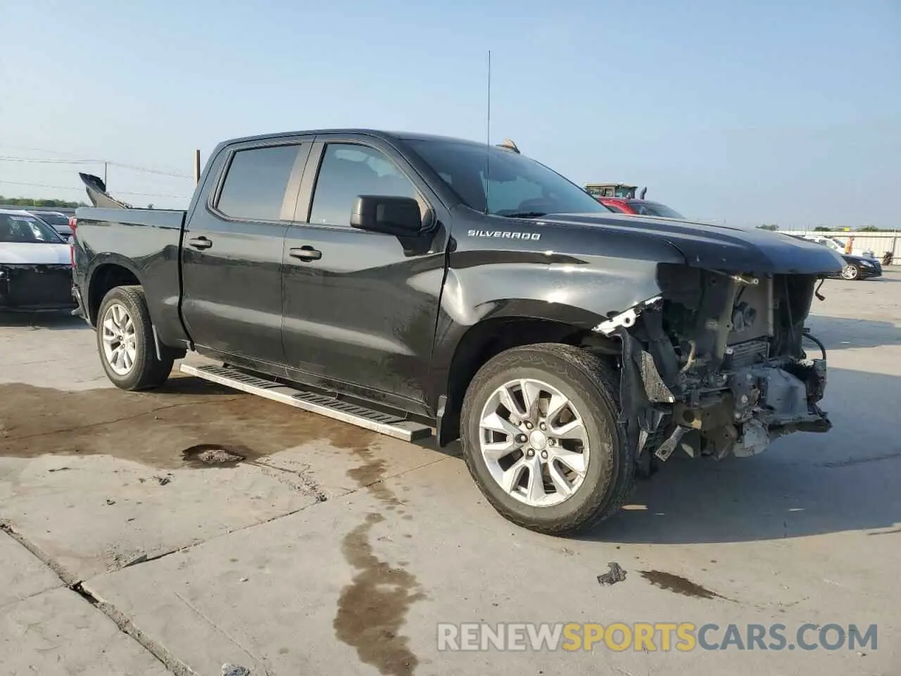 4 Photograph of a damaged car 3GCPABEK5NG586103 CHEVROLET ALL Models 2022