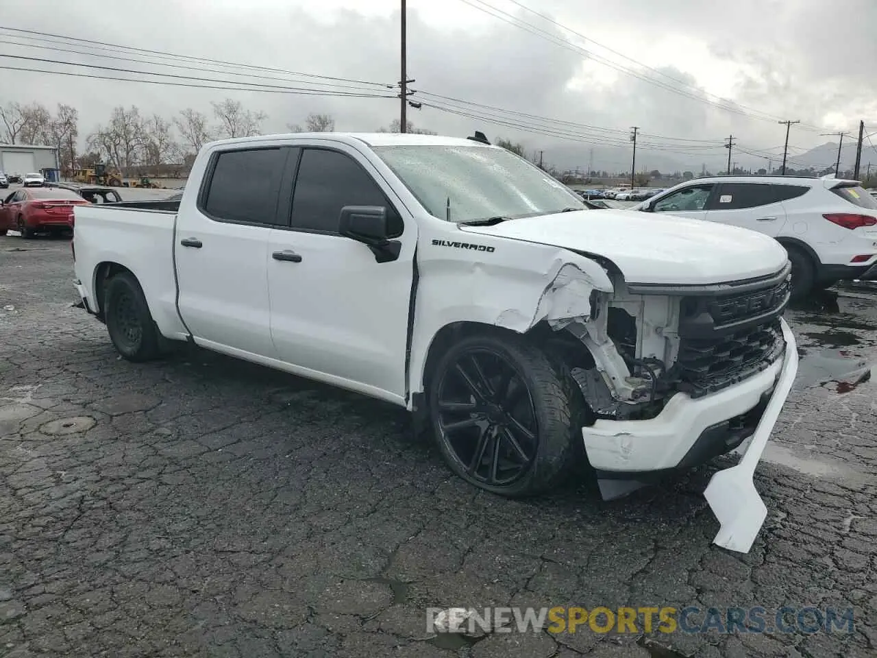 4 Photograph of a damaged car 3GCPABEK8NG519057 CHEVROLET ALL Models 2022