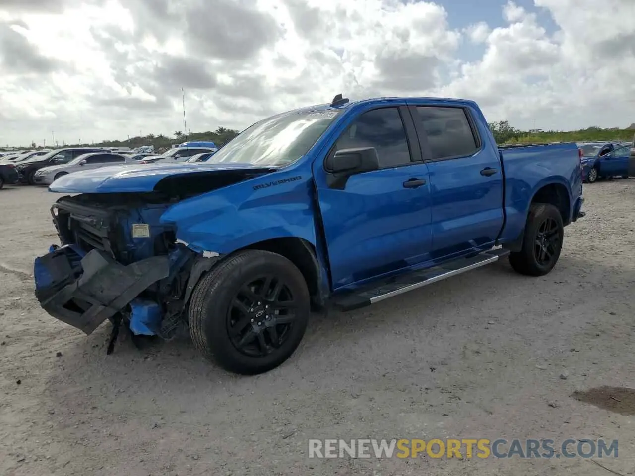 1 Photograph of a damaged car 3GCPABEK9NG580451 CHEVROLET ALL Models 2022