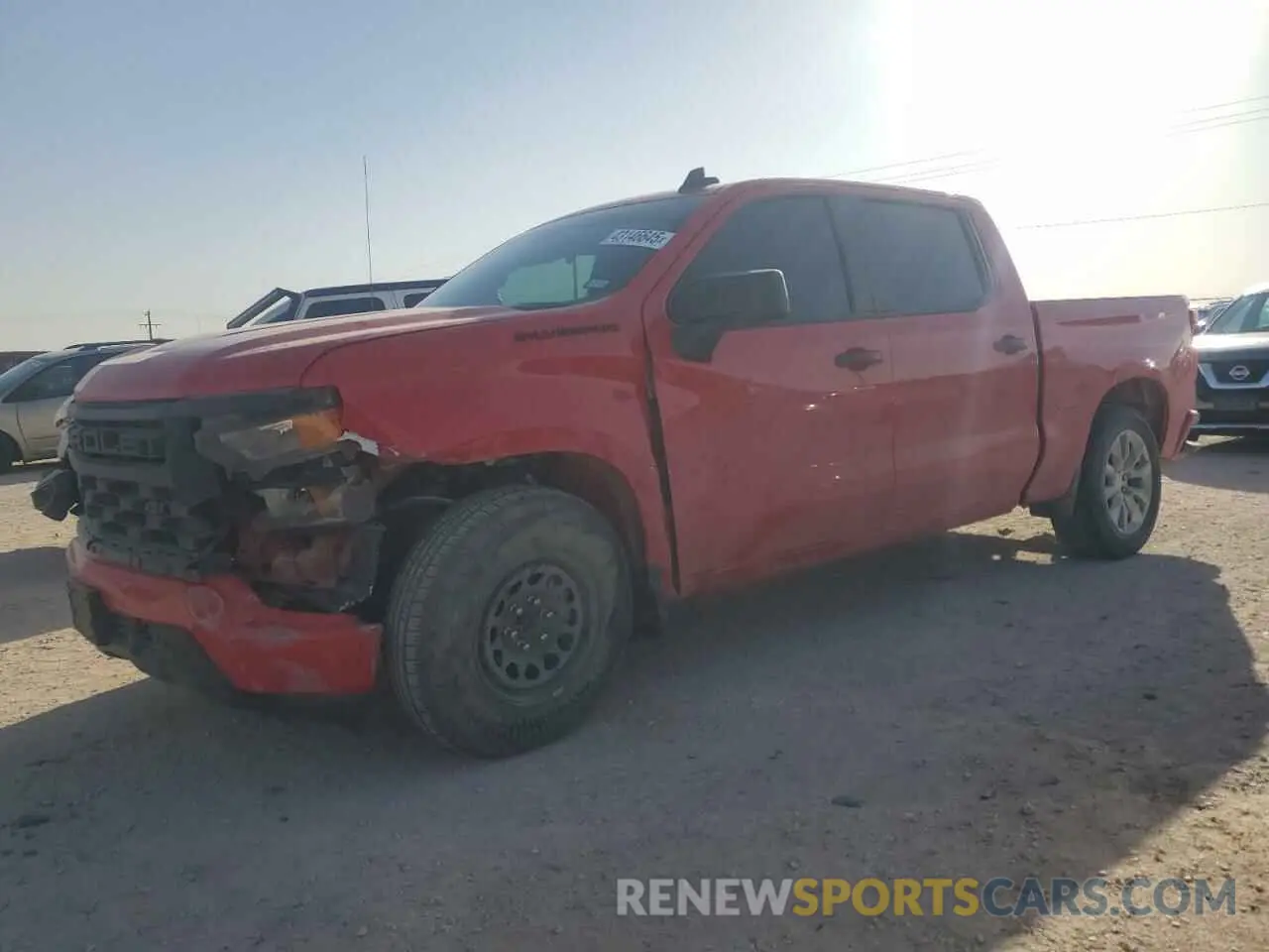 1 Photograph of a damaged car 3GCPABEKXNG597100 CHEVROLET ALL Models 2022