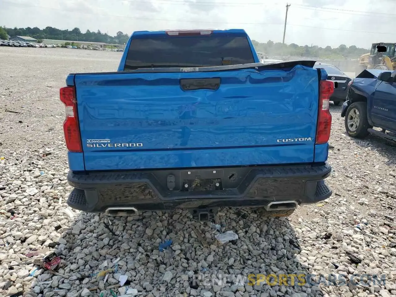 6 Photograph of a damaged car 3GCPDCED8NG613826 CHEVROLET ALL Models 2022