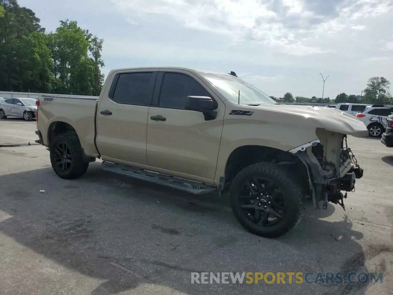 4 Photograph of a damaged car 3GCPDCEK8NG566831 CHEVROLET ALL Models 2022