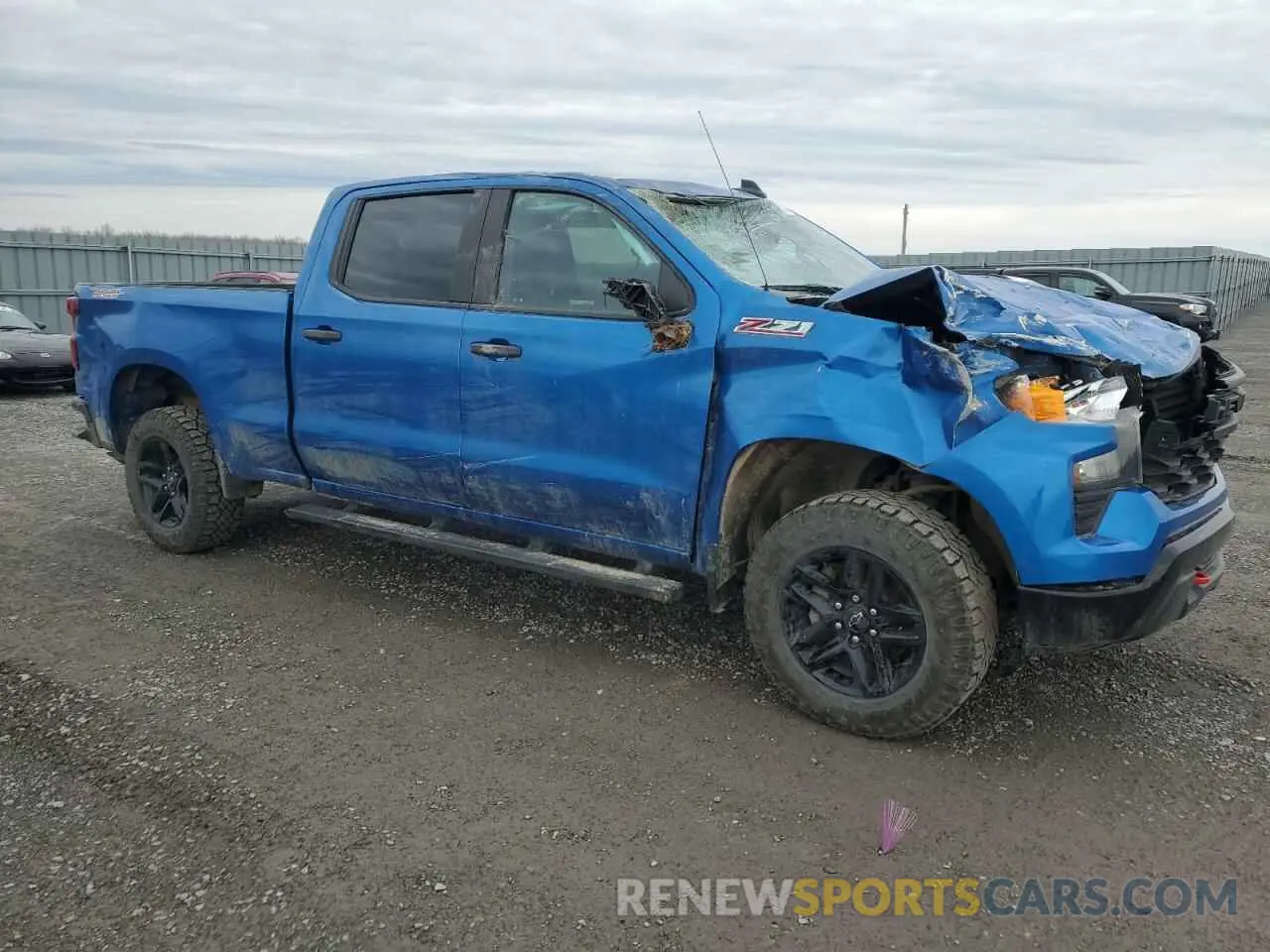 4 Photograph of a damaged car 3GCPDCEK8NG591129 CHEVROLET ALL Models 2022