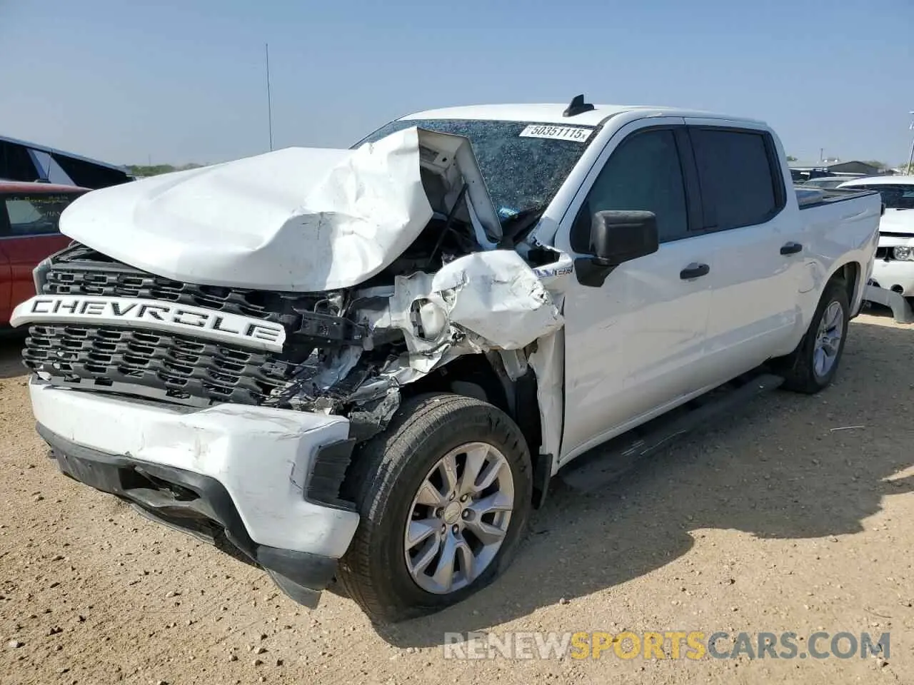 1 Photograph of a damaged car 3GCPWBEK7NG131092 CHEVROLET ALL Models 2022