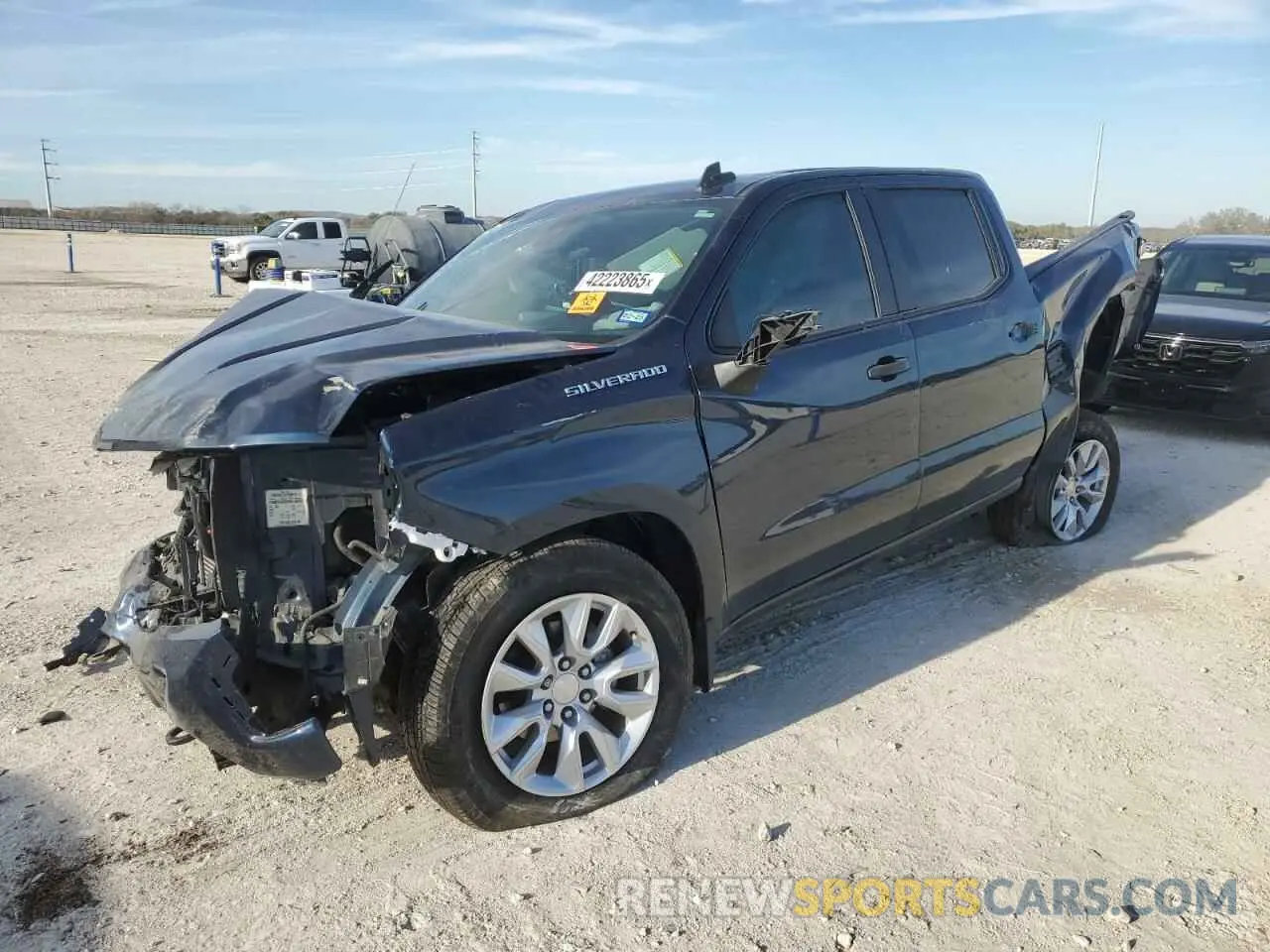 1 Photograph of a damaged car 3GCPWBEK7NG216725 CHEVROLET ALL Models 2022