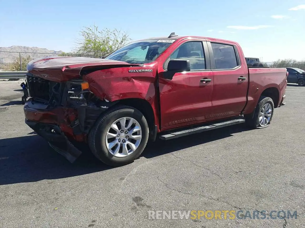 1 Photograph of a damaged car 3GCPWBEK9NG134401 CHEVROLET ALL Models 2022