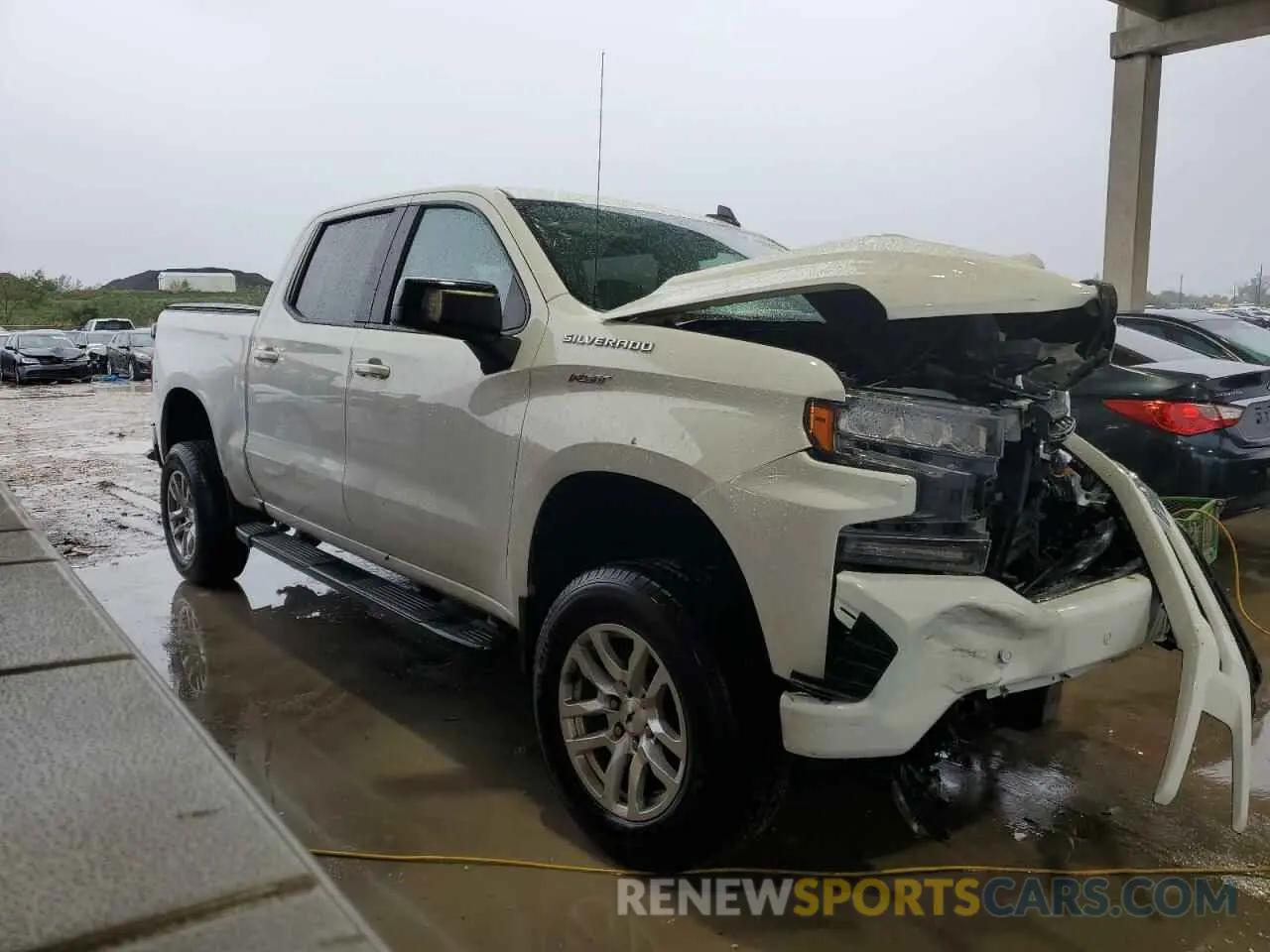4 Photograph of a damaged car 3GCPWDED6NG129282 CHEVROLET ALL Models 2022