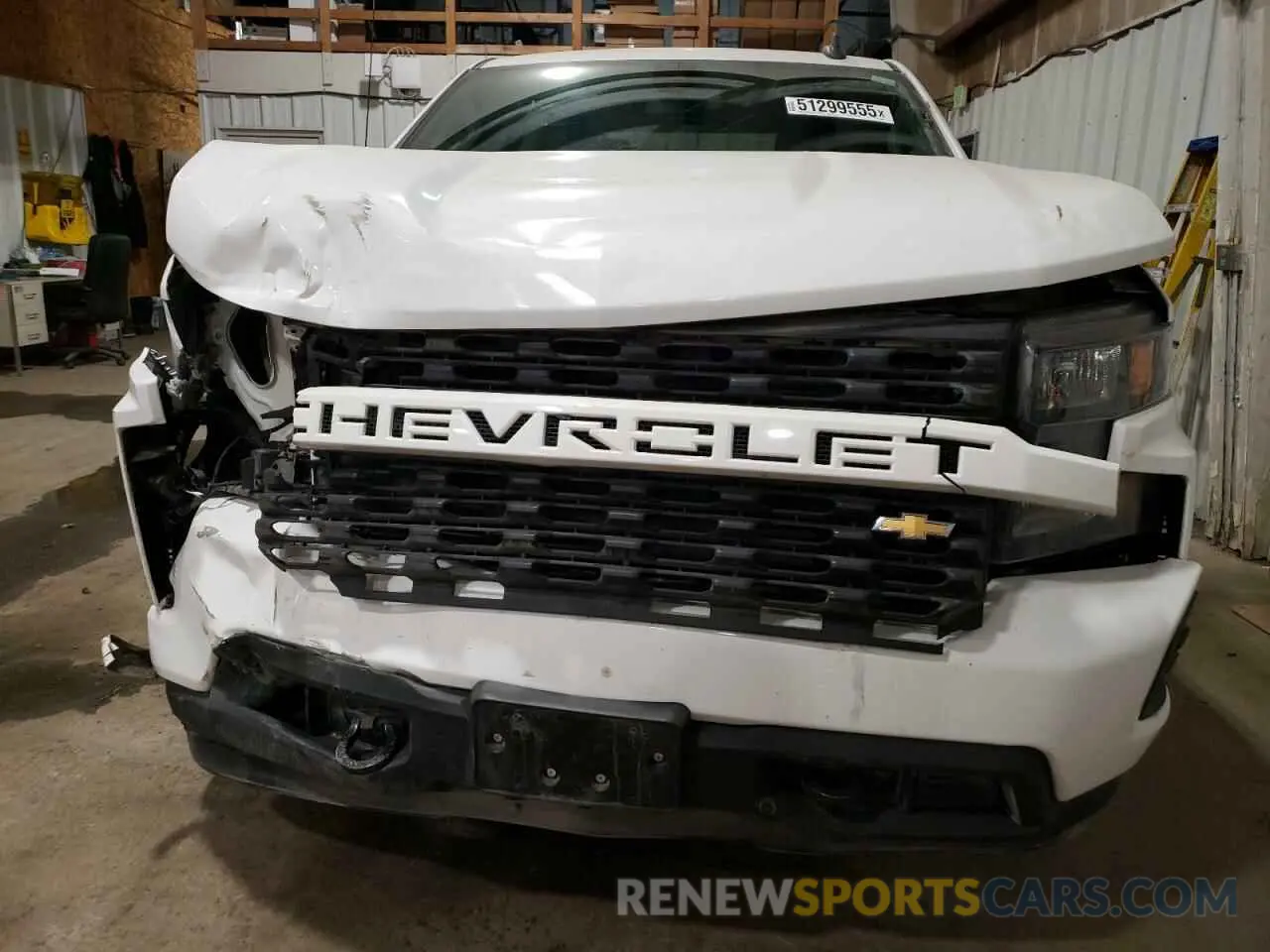5 Photograph of a damaged car 3GCPYBEK8NG164578 CHEVROLET ALL Models 2022