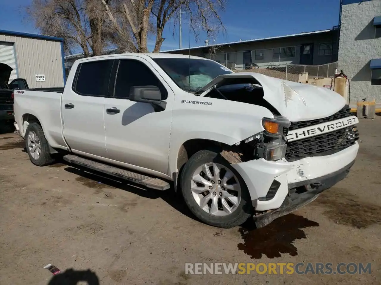 4 Photograph of a damaged car 3GCPYBEKXNG111610 CHEVROLET ALL Models 2022