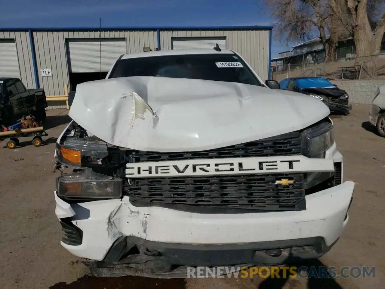5 Photograph of a damaged car 3GCPYBEKXNG111610 CHEVROLET ALL Models 2022
