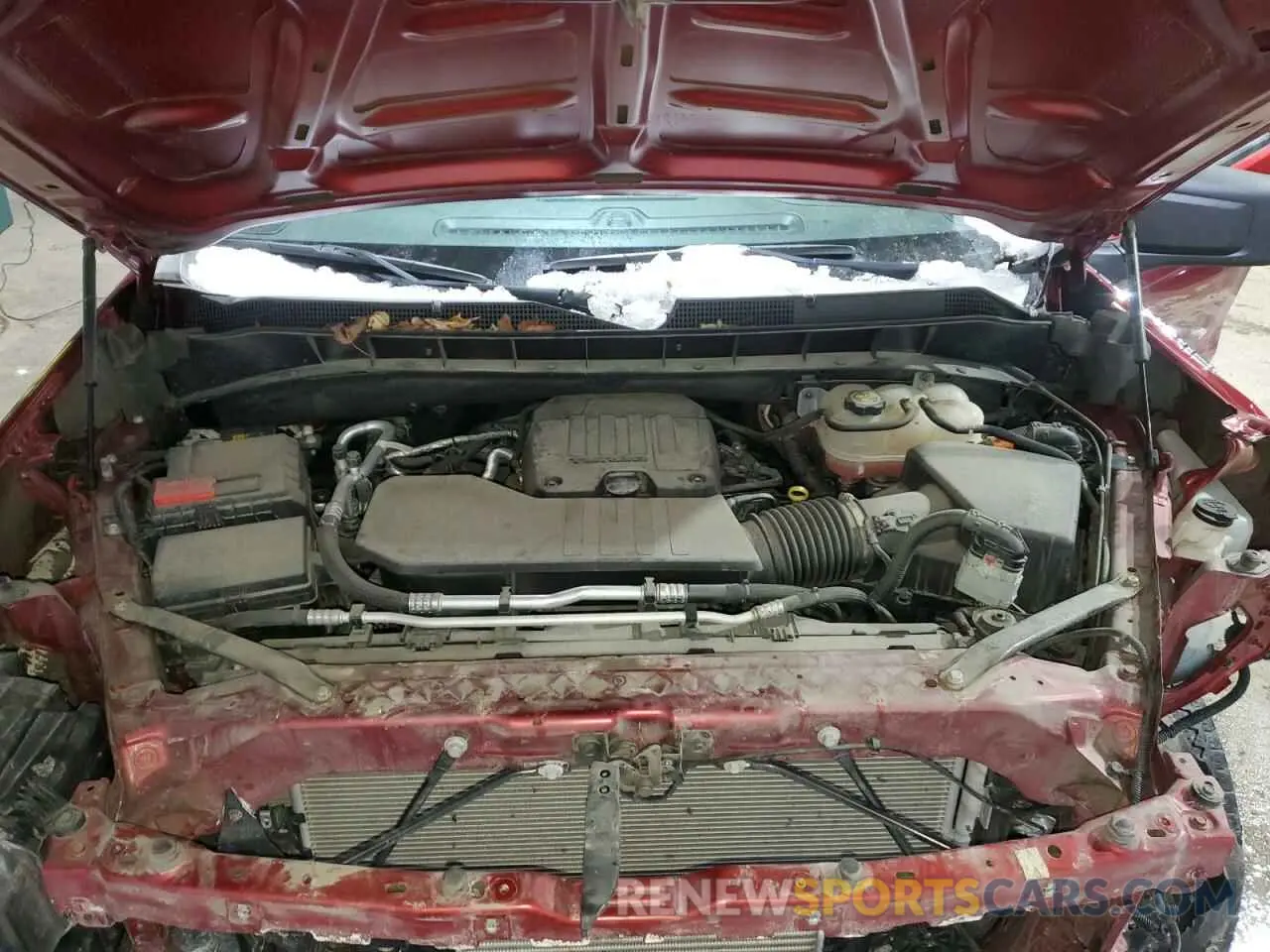 11 Photograph of a damaged car 3GCPYBEKXNG165876 CHEVROLET ALL Models 2022