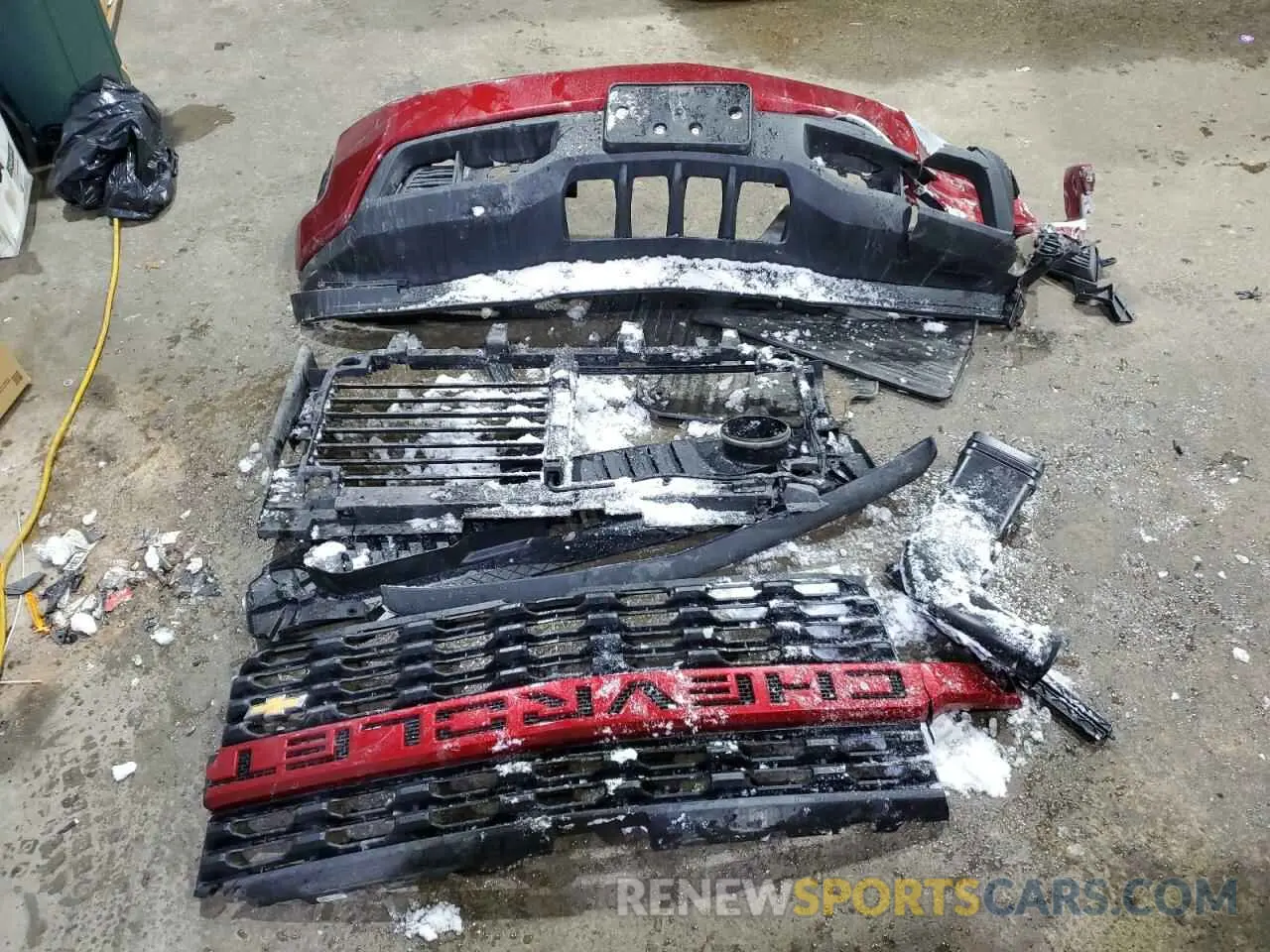 12 Photograph of a damaged car 3GCPYBEKXNG165876 CHEVROLET ALL Models 2022