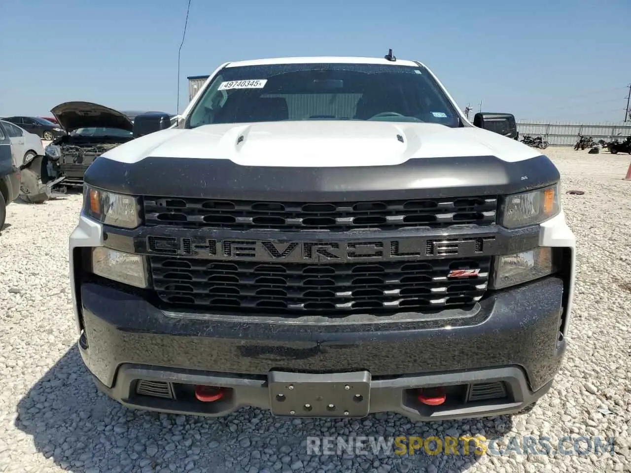 5 Photograph of a damaged car 3GCPYCEL8NG123561 CHEVROLET ALL Models 2022