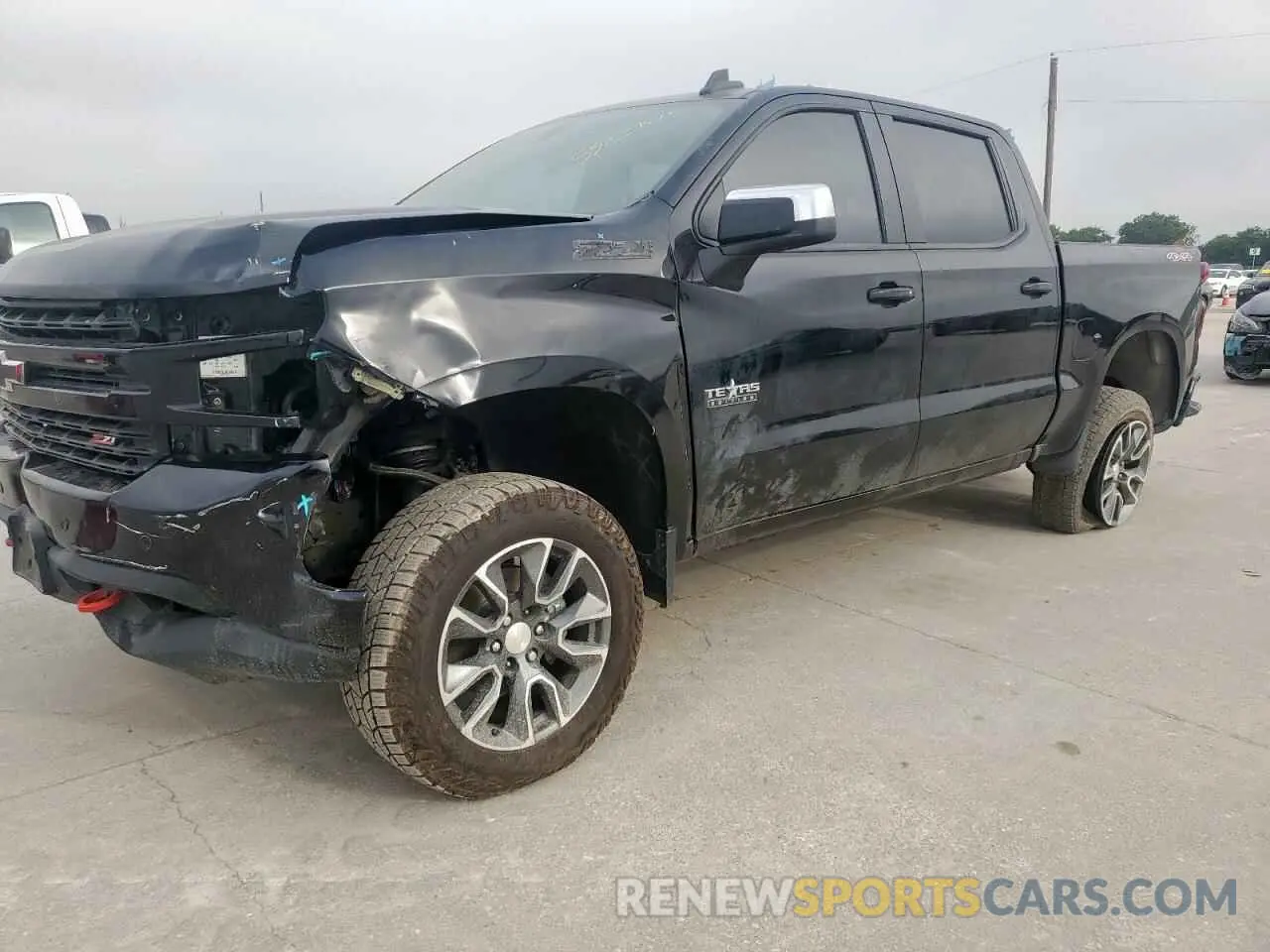 1 Photograph of a damaged car 3GCPYFEL3NG173236 CHEVROLET ALL Models 2022