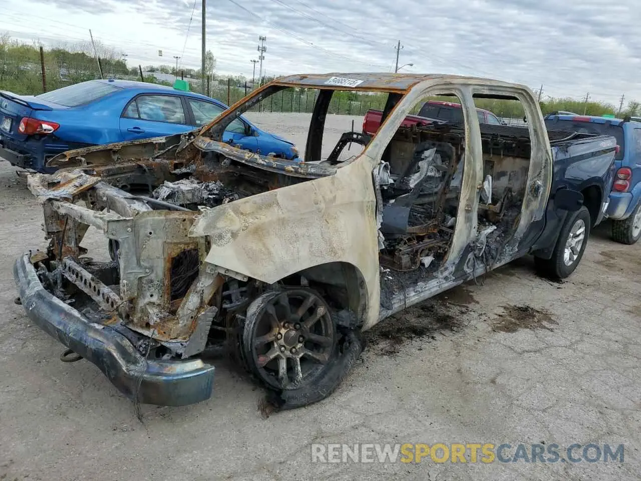 1 Photograph of a damaged car 3GCUDDET8NG514732 CHEVROLET ALL Models 2022