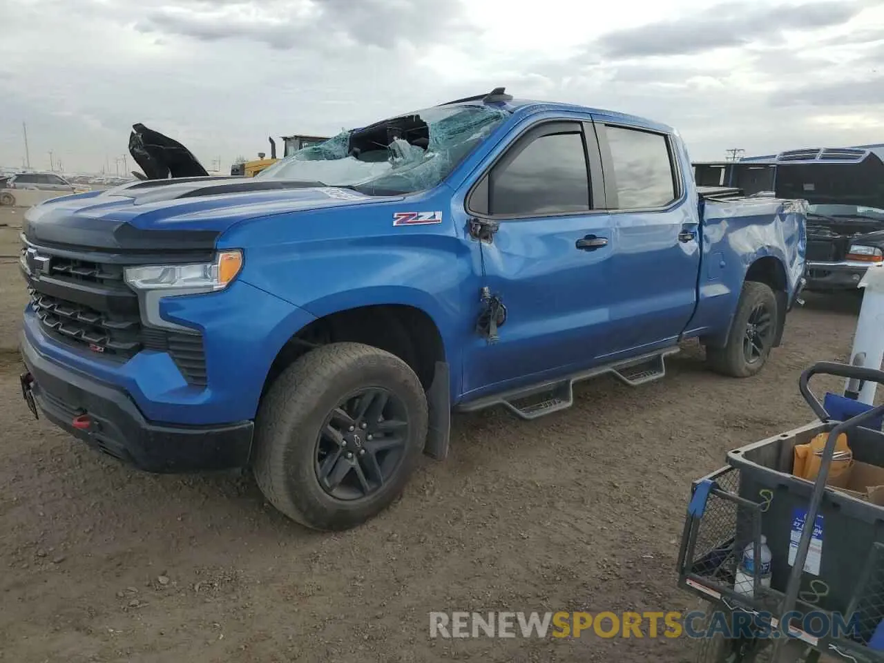 1 Photograph of a damaged car 3GCUDFED3NG547626 CHEVROLET ALL Models 2022