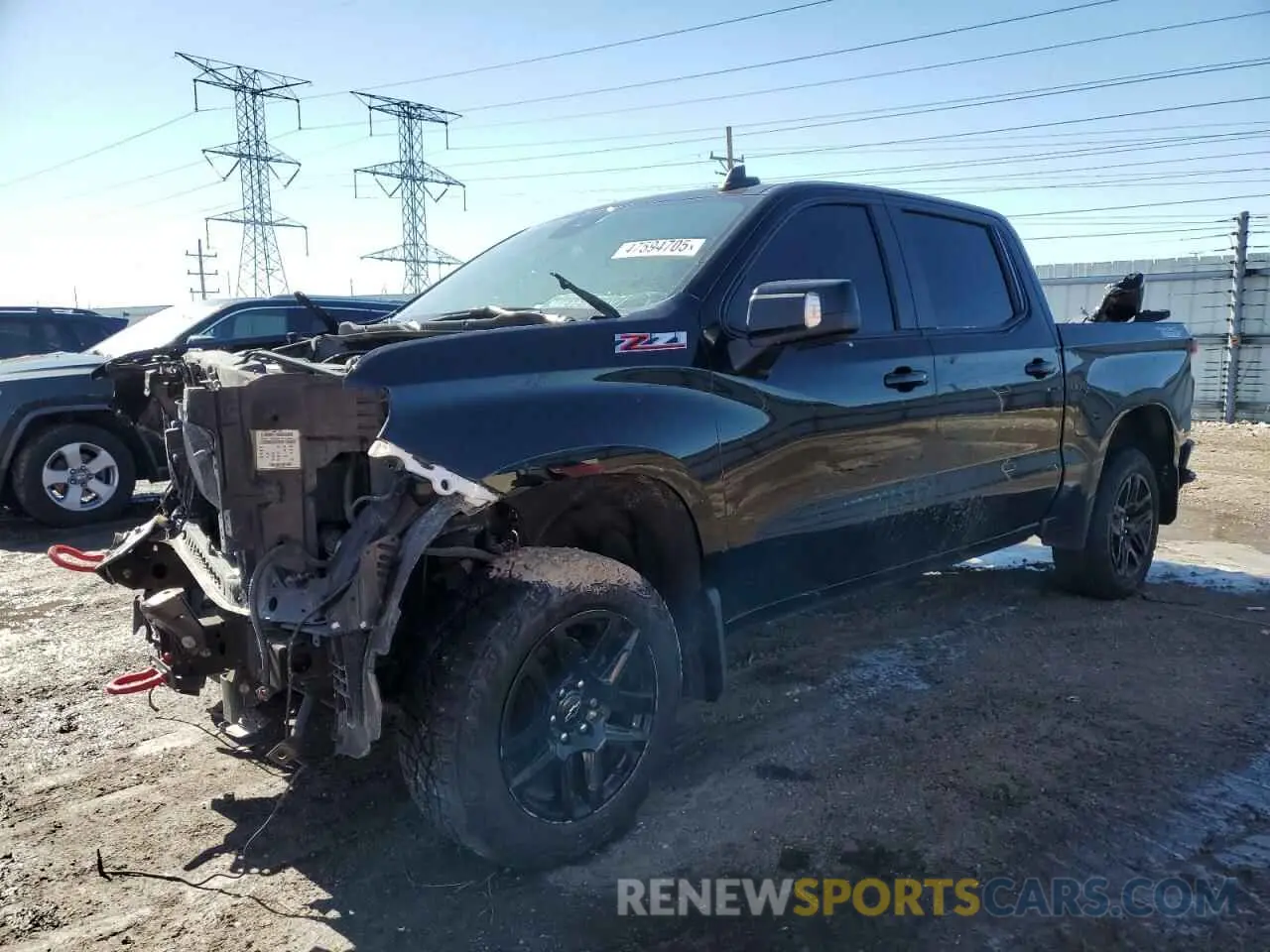1 Photograph of a damaged car 3GCUDFED5NG522713 CHEVROLET ALL Models 2022