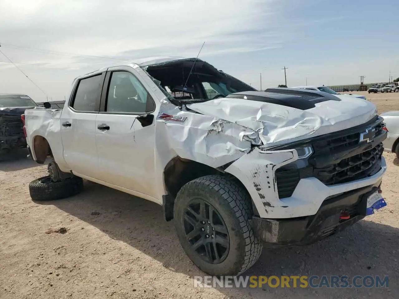 4 Photograph of a damaged car 3GCUDFED9NG683565 CHEVROLET ALL Models 2022