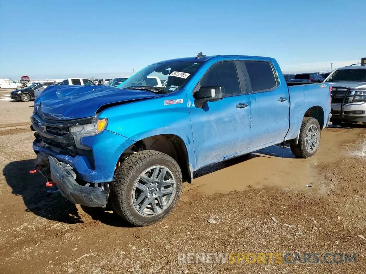 1 Photograph of a damaged car 3GCUDFEL9NG532071 CHEVROLET ALL Models 2022