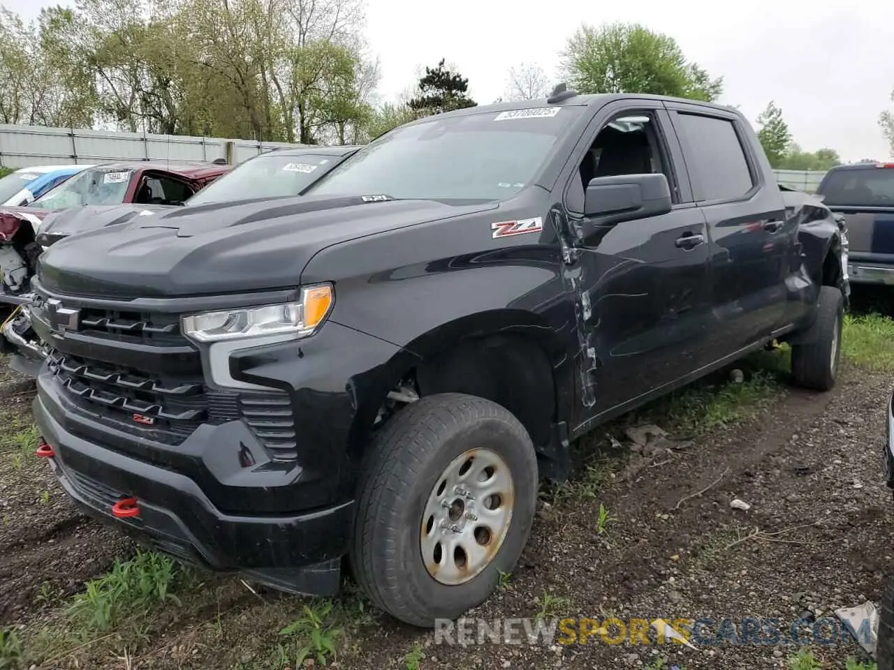 1 Photograph of a damaged car 3GCUDFEL9NG552742 CHEVROLET ALL Models 2022