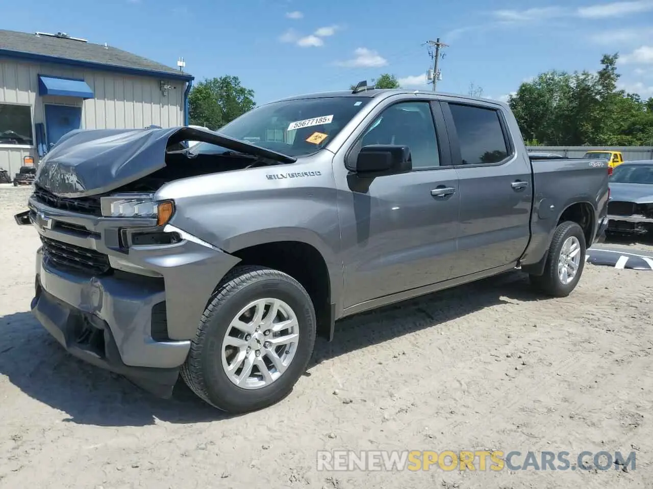 1 Photograph of a damaged car 3GCUYEED9NG135662 CHEVROLET ALL Models 2022
