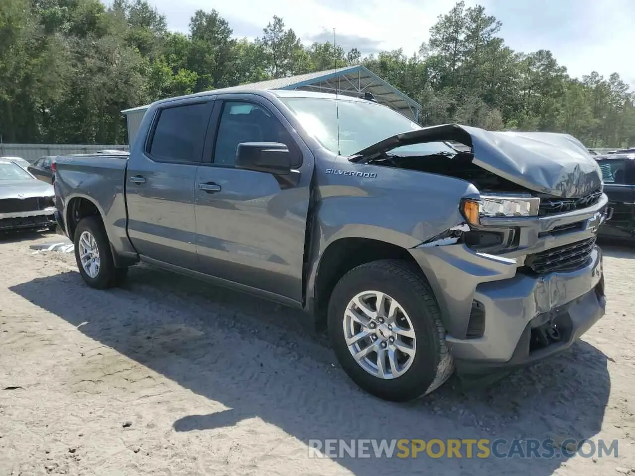 4 Photograph of a damaged car 3GCUYEED9NG135662 CHEVROLET ALL Models 2022
