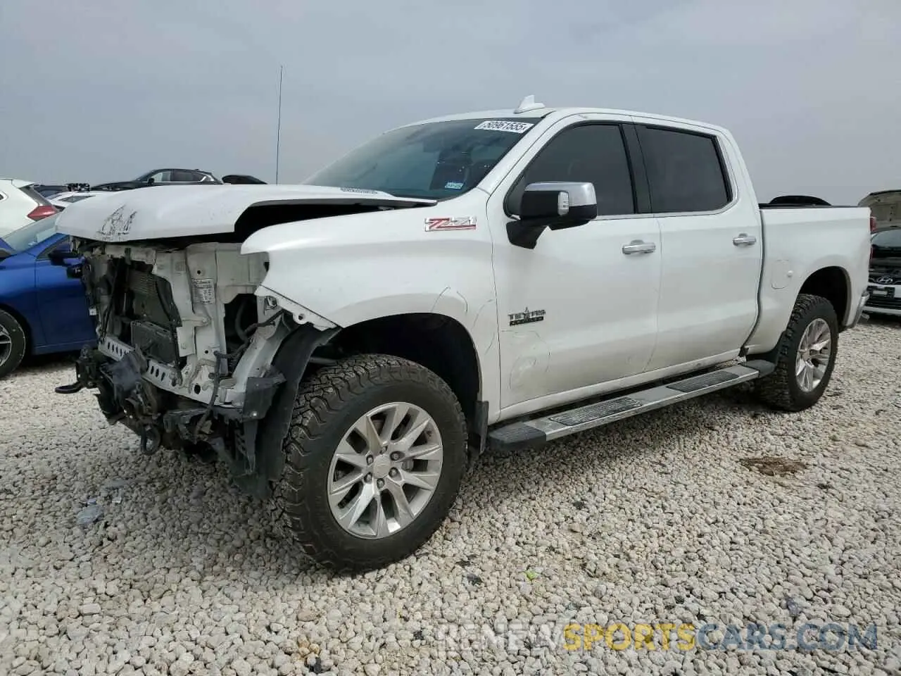 1 Photograph of a damaged car 3GCUYGET3NG176131 CHEVROLET ALL Models 2022