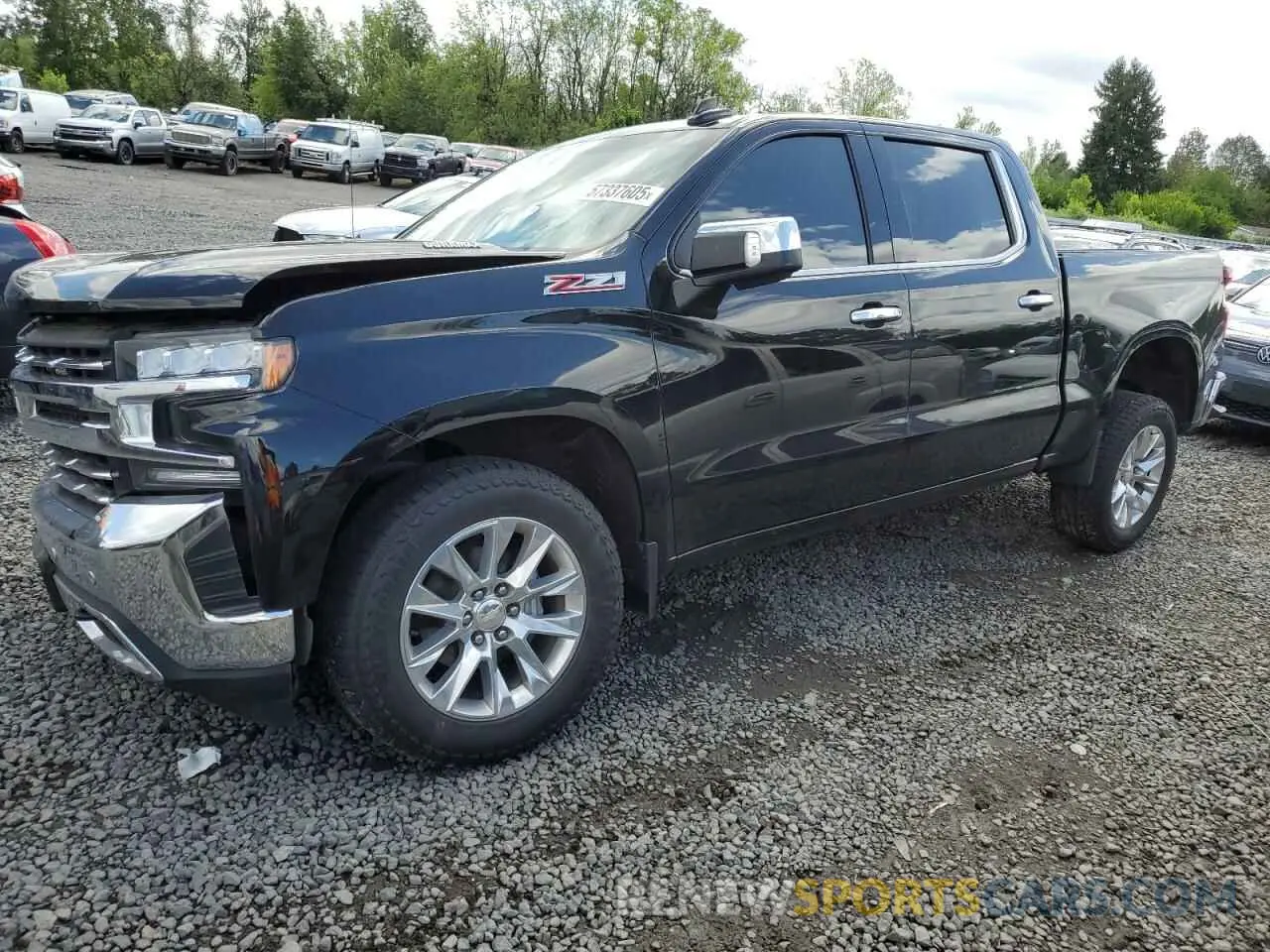 1 Photograph of a damaged car 3GCUYGET4NG210531 CHEVROLET ALL Models 2022