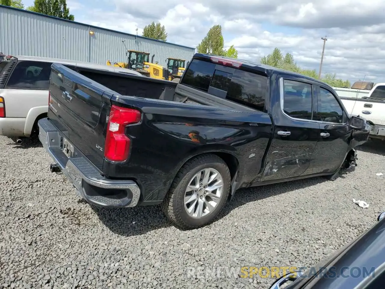 3 Photograph of a damaged car 3GCUYGET4NG210531 CHEVROLET ALL Models 2022