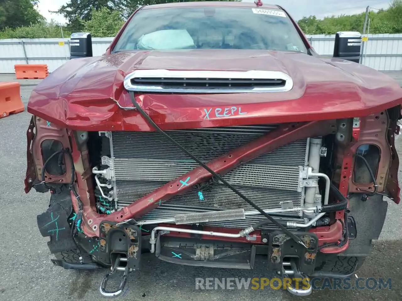 11 Photograph of a damaged car 1GC4YREY3PF158935 CHEVROLET ALL Models 2023