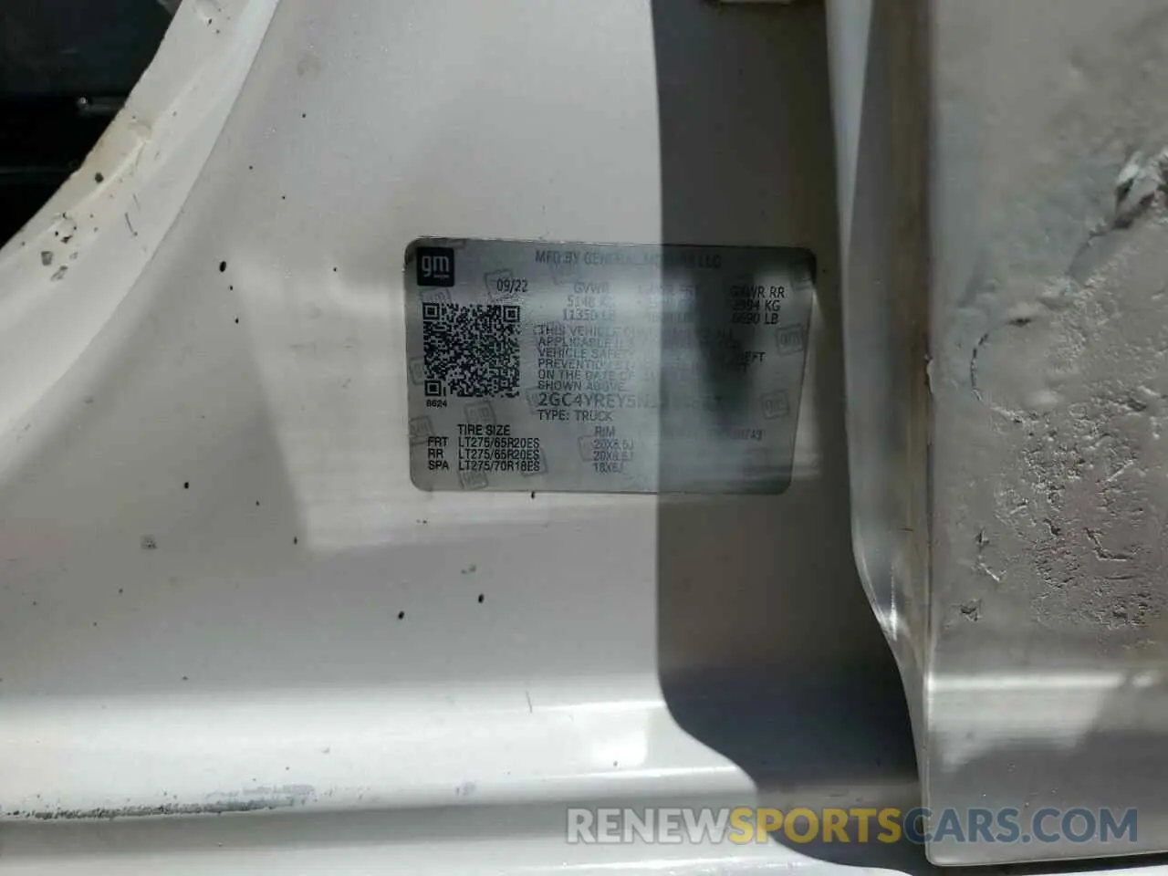 12 Photograph of a damaged car 1GC4YVEY6PF162602 CHEVROLET ALL Models 2023