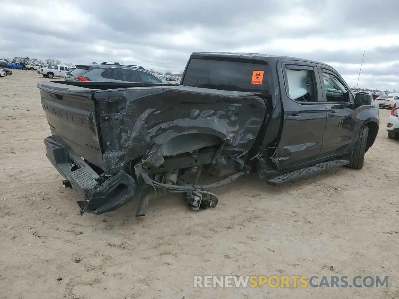 3 Photograph of a damaged car 1GCPABEK3PZ127221 CHEVROLET ALL Models 2023