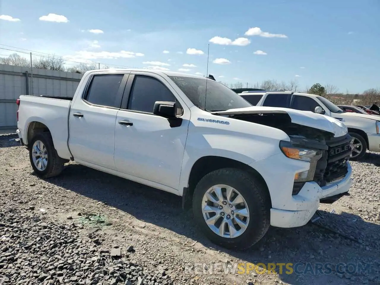 4 Photograph of a damaged car 1GCPABEK5PZ114311 CHEVROLET ALL Models 2023