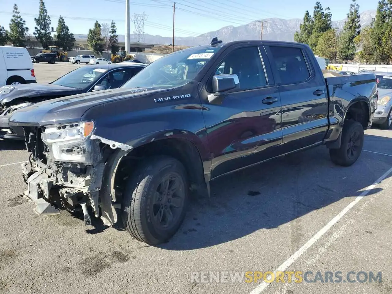 1 Photograph of a damaged car 1GCPACE82PZ179045 CHEVROLET ALL Models 2023