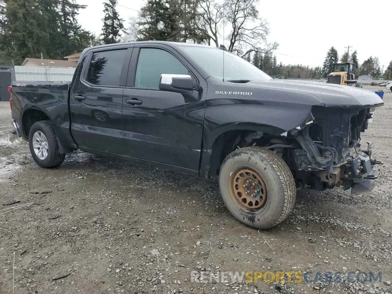 4 Photograph of a damaged car 1GCPDDEK0PZ140446 CHEVROLET ALL Models 2023
