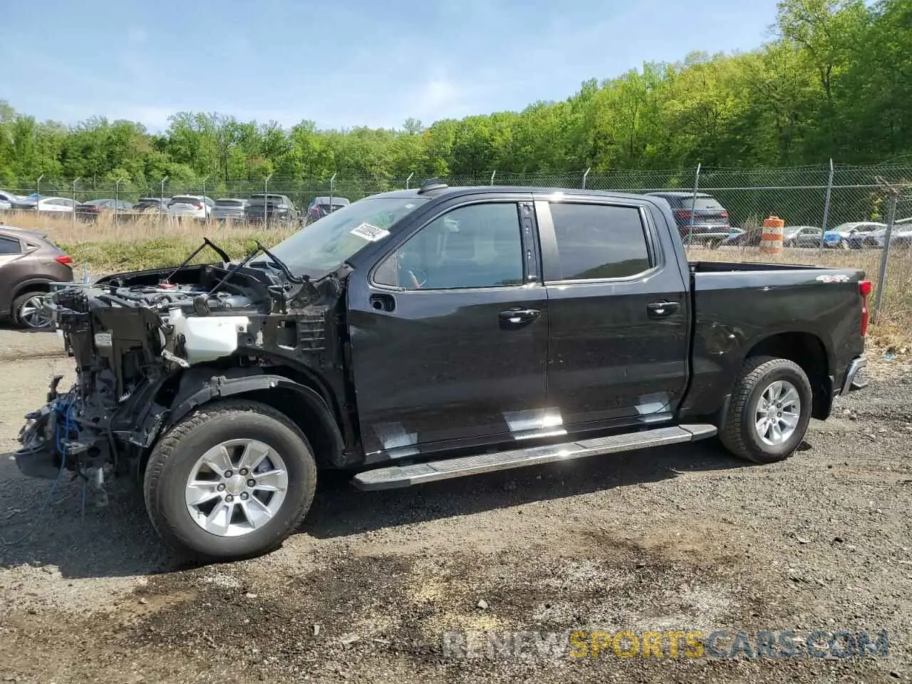 1 Photograph of a damaged car 1GCPDDEK3PZ153367 CHEVROLET ALL Models 2023
