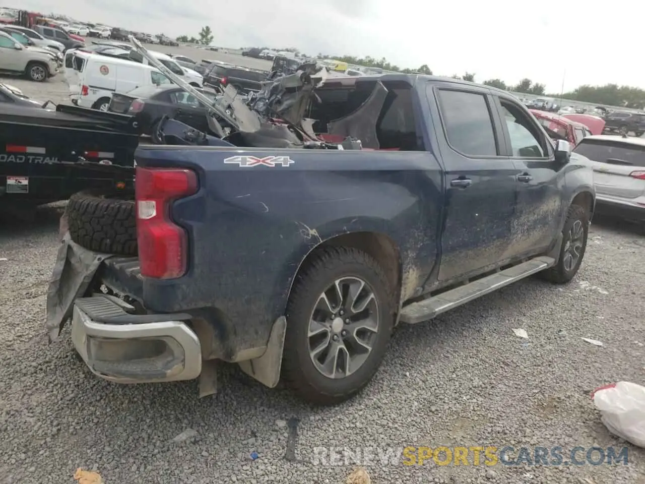 3 Photograph of a damaged car 1GCPDDEK5PZ197905 CHEVROLET ALL Models 2023
