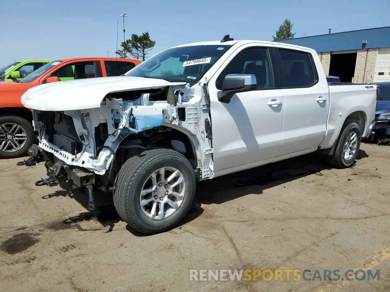 1 Photograph of a damaged car 1GCPDKEK3PZ183036 CHEVROLET ALL Models 2023