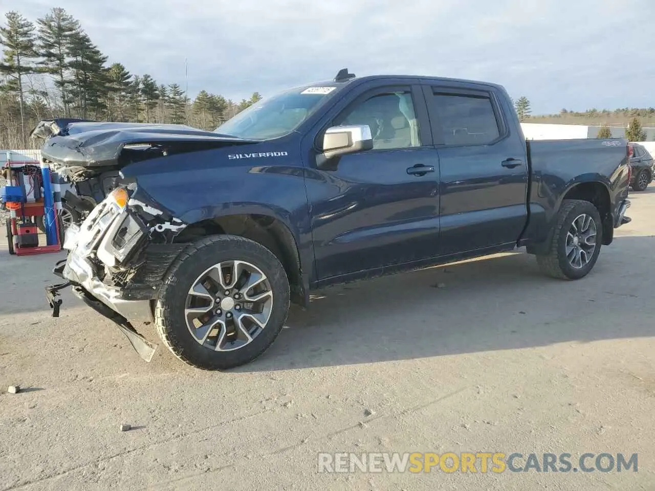 1 Photograph of a damaged car 1GCPDKEK4PZ109320 CHEVROLET ALL Models 2023