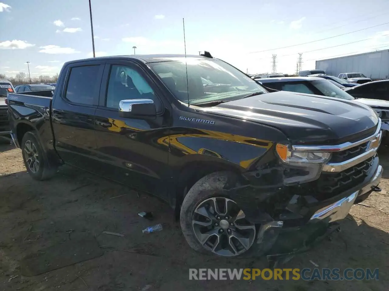 4 Photograph of a damaged car 1GCPDKEK8PZ237740 CHEVROLET ALL Models 2023