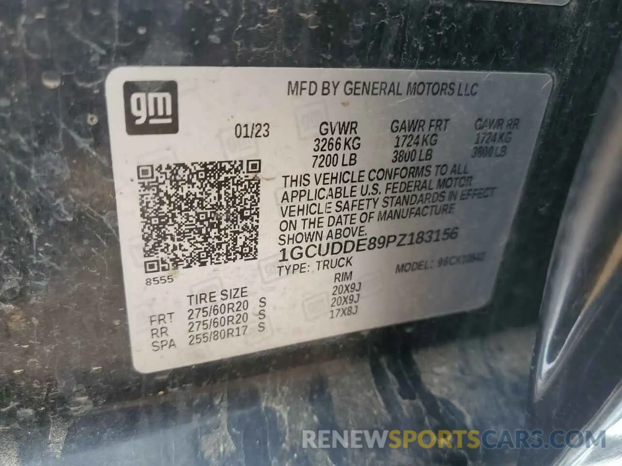 12 Photograph of a damaged car 1GCUDDE89PZ183156 CHEVROLET ALL Models 2023